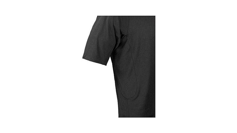 Propper Raglan Utility Short Sleeve Polo - Mens, Black, L, F584201001L