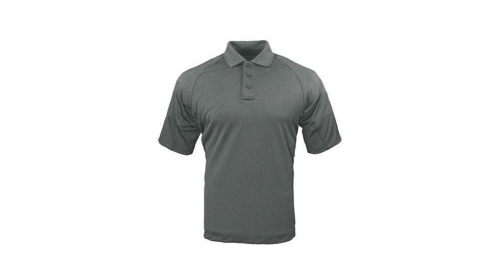 Propper Raglan Utility Short Sleeve Polo - Mens, Grey, 2XL, F5842010202XL