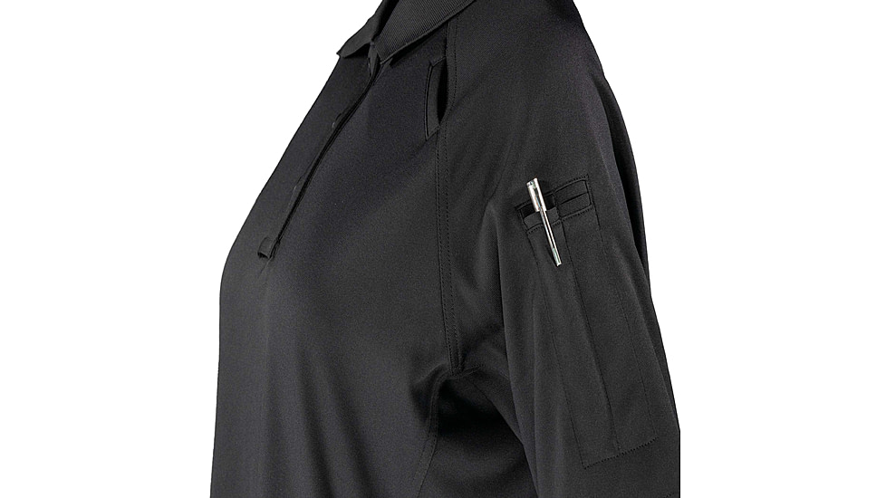 Propper Raglan Utility Short Sleeve Polo - Womens, Black, 4XL, F5309010014XL