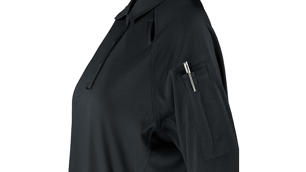 Propper Raglan Utility Short Sleeve Polo - Womens, Charcoal, XL, F530901015XL