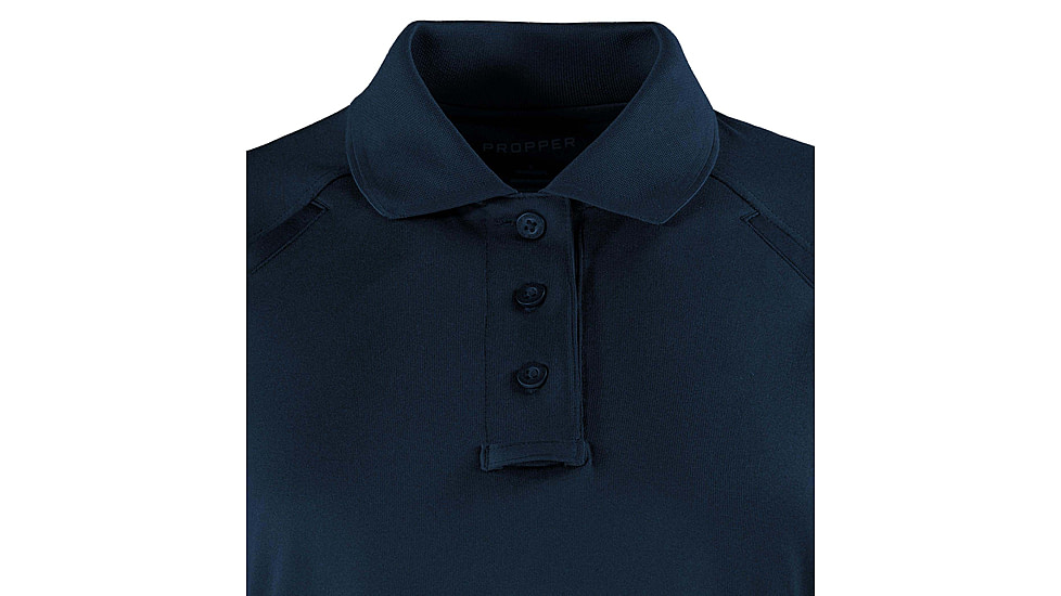 Propper Raglan Utility Short Sleeve Polo - Womens, LAPD Navy, XS, F530901450XS