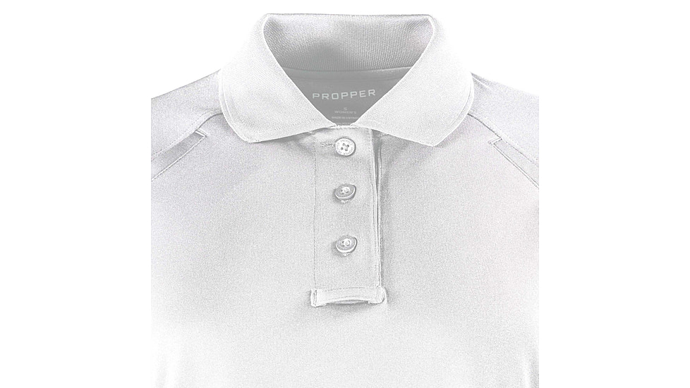 Propper Raglan Utility Short Sleeve Polo - Womens, White, 2XL, F5309011002XL