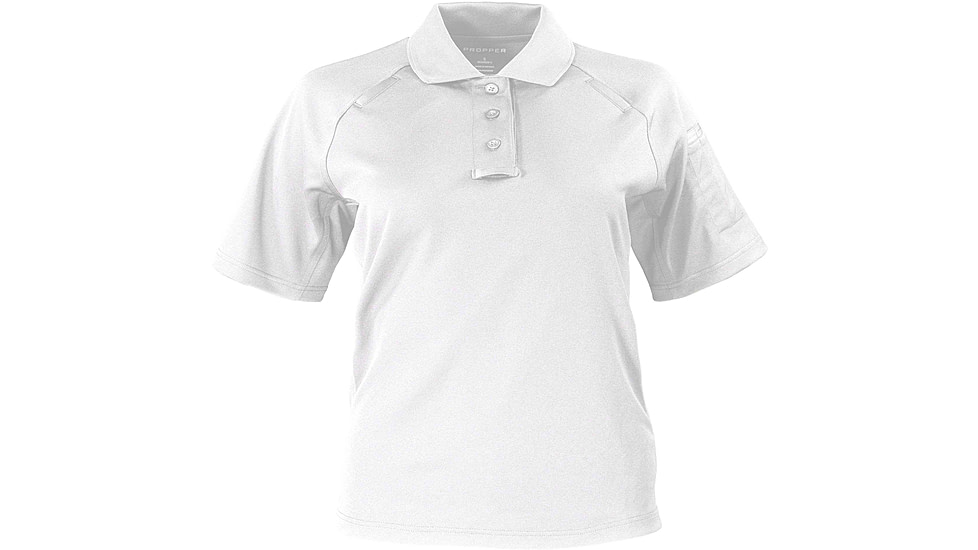 Propper Raglan Utility Short Sleeve Polo - Womens, White, 2XL, F5309011002XL
