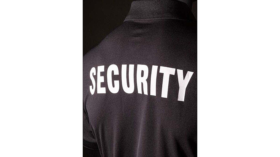 Propper Security Short Sleeve Polo - Mens, Black, 4XL, F58554C0014XL