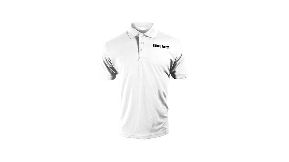 Propper Security Short Sleeve Polo - Mens, White, 3XL, F58554C1003XL