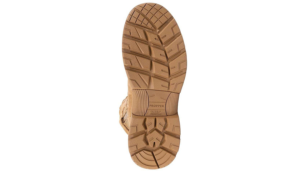 Propper Series 100 8in Side Zip Comp Toe Boots - Mens, Coyote, 10.5W, F45333N23610.5W