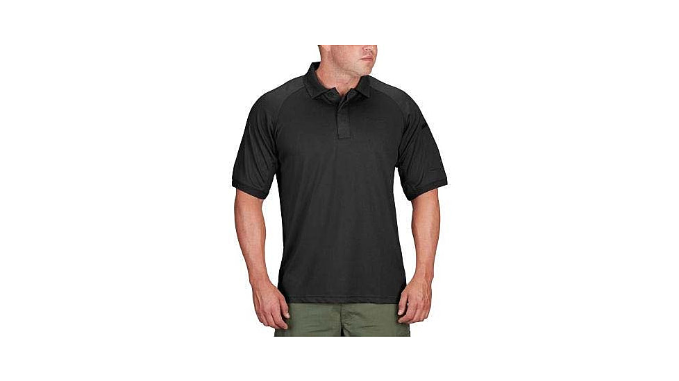Propper Snag Free Short Sleeve Polo - Mens, Black, 6XL, F53220A0016XL