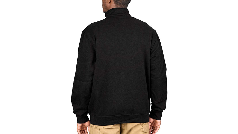 Propper Station 1/4 Zip Job Shirt - Mens, Black, Large, Long, F58366Y001L3