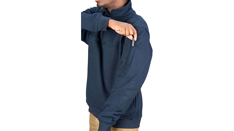 Propper Station 1/4 Zip Job Shirt - Mens, LAPD Navy, XXL, Regular, F58366Y450XXL2