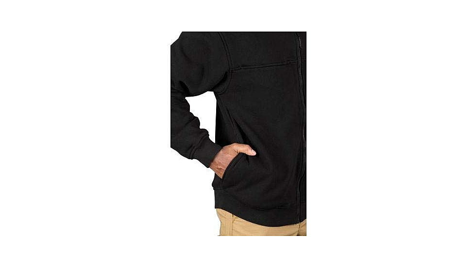 Propper Station Full Zip Job Shirt - Mens, Black, 3XL, Long, F58416Y0013XL3