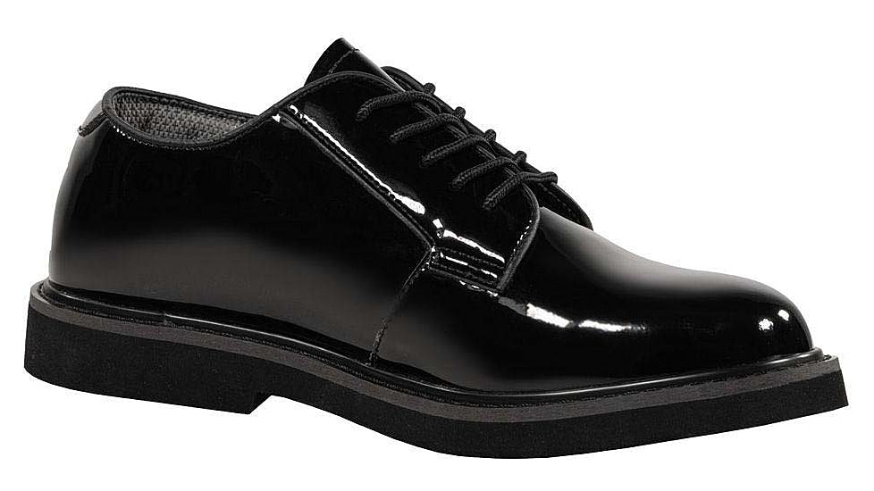 Propper Uniform Dress Patent Oxford Shoes - Mens, Black, 5.5W, F45176T0015.5W