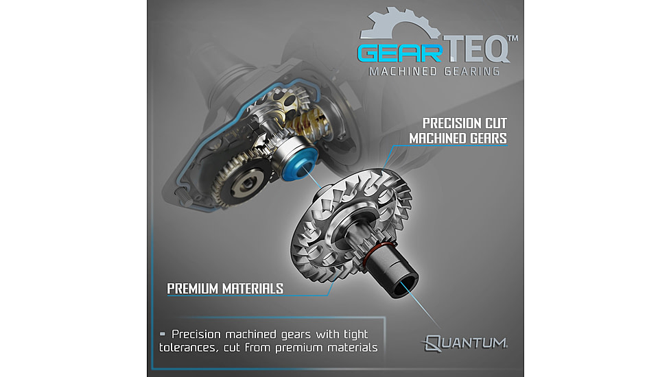 Quantum Benchmark Spinning Reel and Rod Combo, 7ft, 1-PC, Medium, Fast Rod, Graphite Composite Blank, SZ 5000 Reel, 5+1 Bearings, 5.6-1 Ratio, Silver/Blue, BK5000701M1220.P2