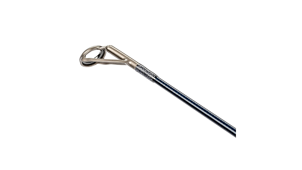 Quantum Myth Spinning Rod, 7ft, 1-PC, Medium-Heavy, Moderate-Fast Rod, HXS30 Graphite Blank, Seaguide Line Guides, Fuji DPS Reel Seat, Cork Handle, Gray/Blue, MTS701MH1220MF.R2