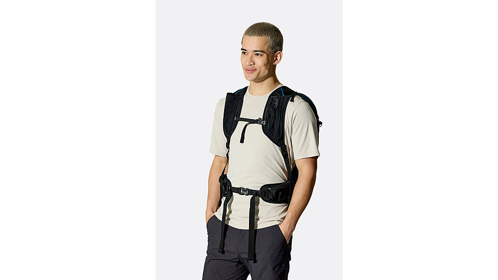 Rab Airox 24L Day Pack, Black, Medium, QAQ-10-BLK-MED
