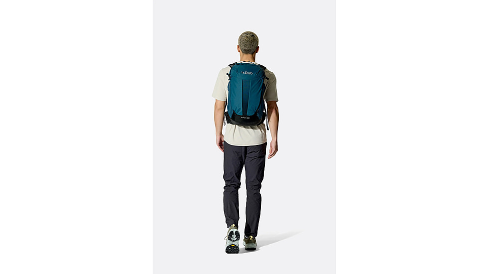 Rab Airox 24L Day Pack, Black, Medium, QAQ-10-BLK-MED
