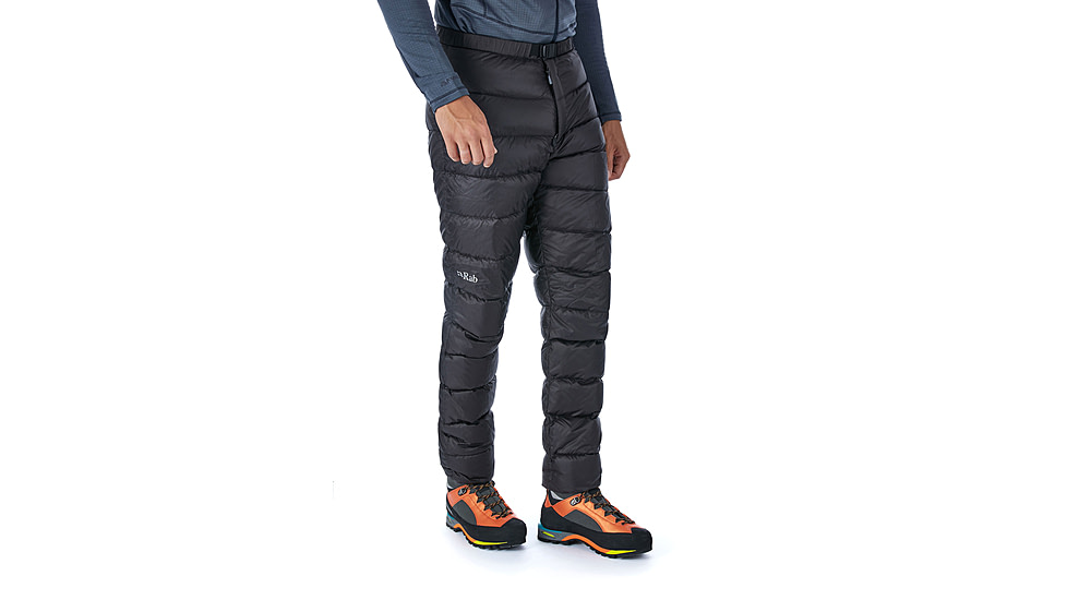 Rab Argon Pants - Mens, Black/Shark, Small, Regular, QDA-71-BL-S