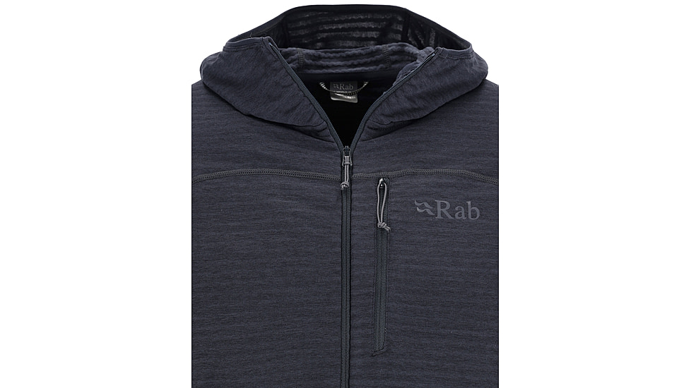 Rab Ascendor Light Hoody - Mens, Beluga, Medium, QFF-46-BEL-MED