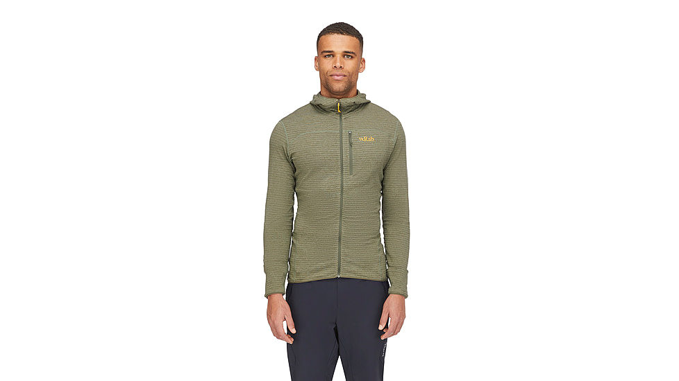 Rab Ascendor Light Hoody - Mens, Light Khaki, Medium, QFF-46-LKH-MED