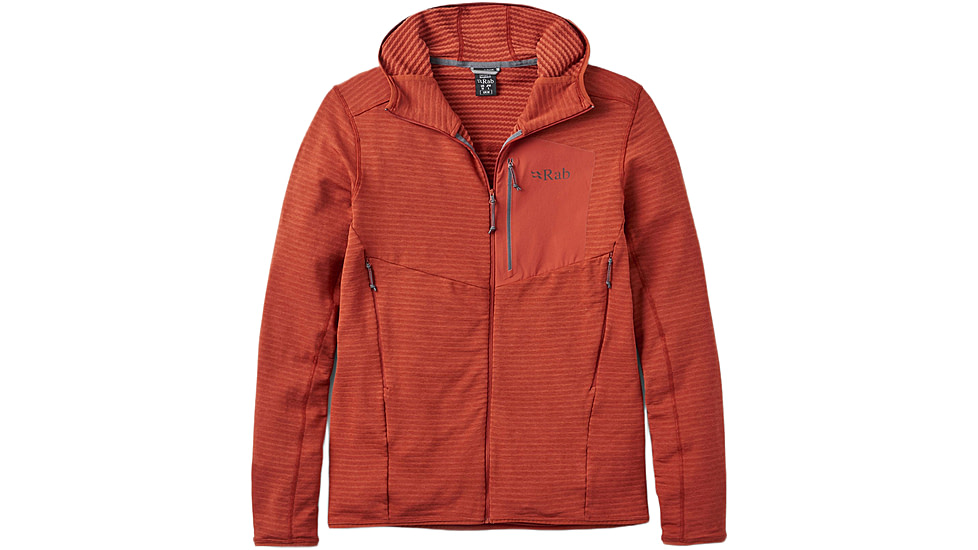 Rab Ascendor Light Hoody - Mens, Tuscan Red, Extra Large, QFG-58-TRD-XLG