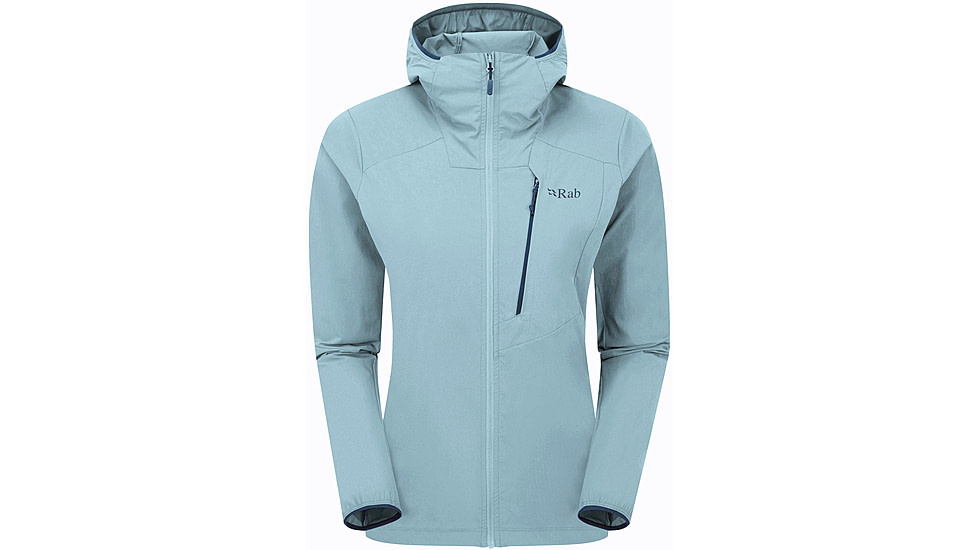 Rab Borealis Alpine Hoody - Womens, Citadel, 12/Medium, QWS-82-CIT-12