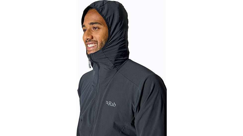 Rab Borealis Hoody - Mens, Beluga, Extra Large, QWS-76-BEL-XLG