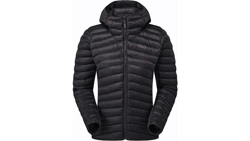 Rab Cirrus Flex Hoody - Womens, Black, 12/Medium, QIP-32-BLK-12