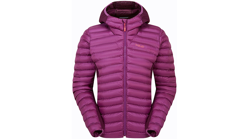 Rab Cirrus Flex Hoody - Womens, Plum, 10/Small, QIP-32-PMU-10