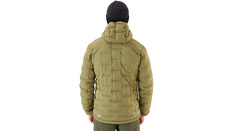 Rab Cubit Stretch Down Hoody - Mens, Chlorite Green, Extra Large, QDB-30-CHG-XLG