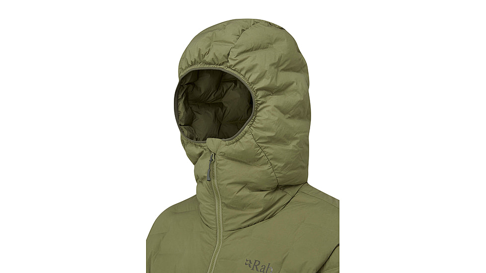 Rab Cubit Stretch Down Hoody - Mens, Chlorite Green, Extra Large, QDB-30-CHG-XLG