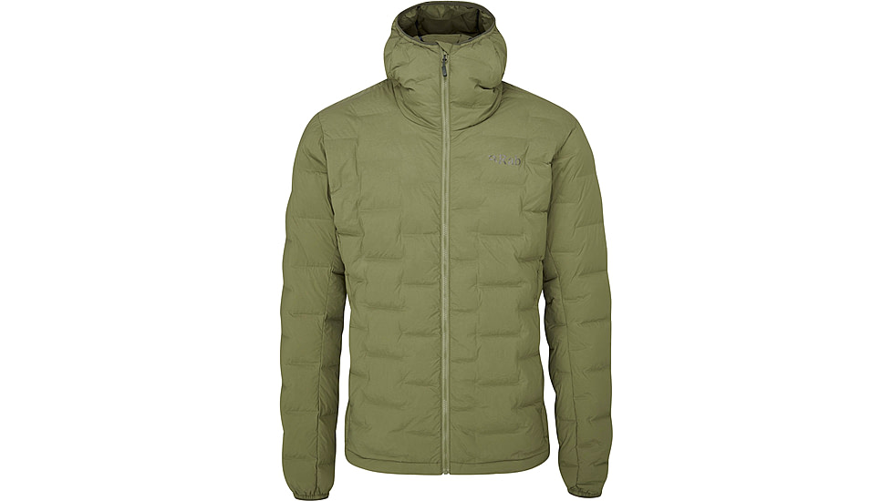 Rab Cubit Stretch Down Hoody - Mens, Chlorite Green, Extra Large, QDB-30-CHG-XLG
