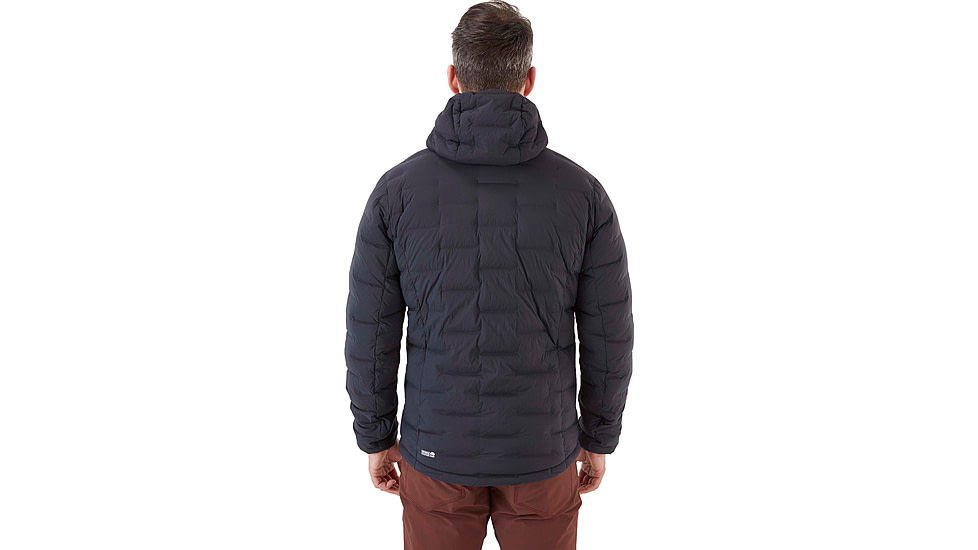 Rab Cubit Stretch Down Hoody - Mens, Ebony, Small, QDB-30-EBN-SML