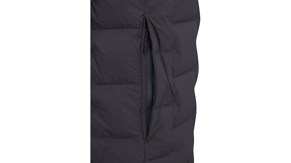 Rab Cubit Stretch Down Hoody - Mens, Ebony, Small, QDB-30-EBN-SML