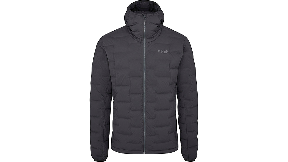 Rab Cubit Stretch Down Hoody - Mens, Ebony, Small, QDB-30-EBN-SML