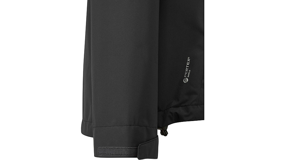 Rab Downpour Eco Jacket - Womens, Black, 16, QWG-83-BL-16