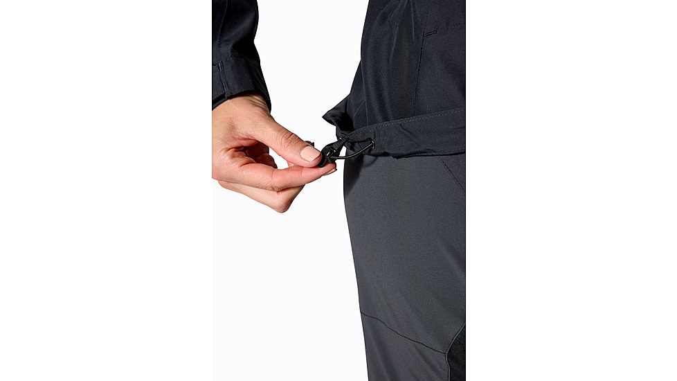 Rab Downpour Jacket - Womens, Black, 10/Small, QWI-07-BLK-10