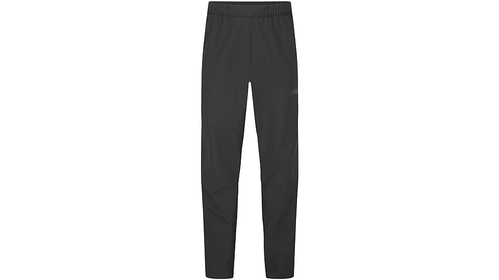 Rab Downpour Pants - Mens, Black, Medium, QWI-27-BLK-MED