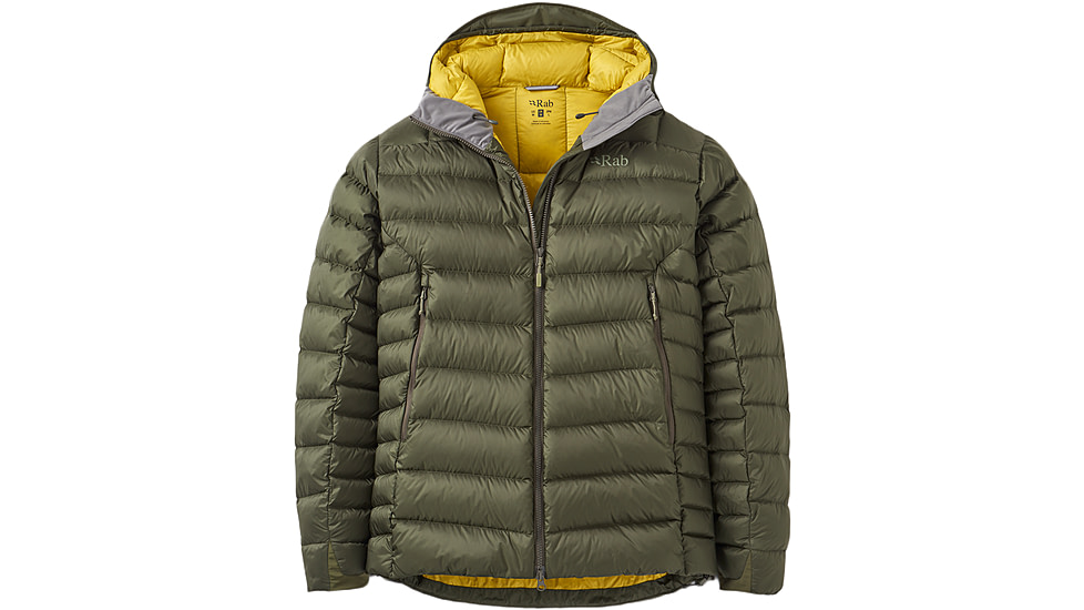 Rab Electron Pro Hoody - Men's, Army, Medium, QDB-81-ARM-MED