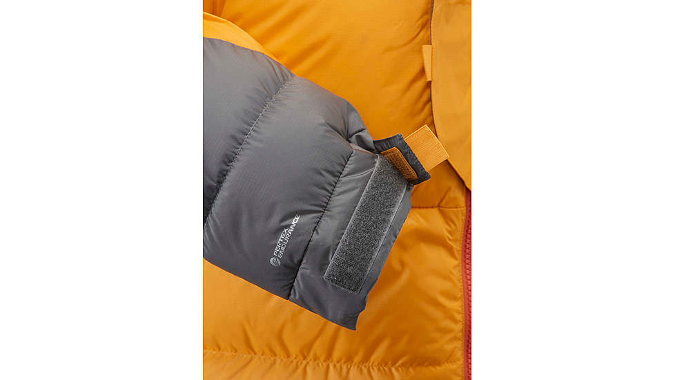 Rab Expedition 8000 Jacket, Gold/Shark, Extra Large, QED-21-GO-XL