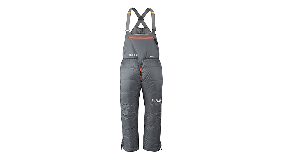 Rab Expedition 8000 Salopettes, Shark, Large, QED-22-SH-L