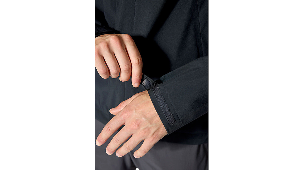 Rab Firewall Jacket - Mens, Black, Large, QWI-08-BLK-LRG