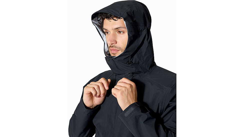 Rab Firewall Jacket - Mens, Black, Large, QWI-08-BLK-LRG