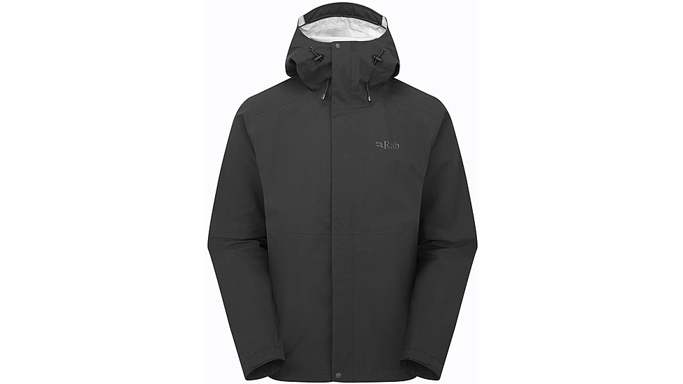 Rab Firewall Jacket - Mens, Black, Large, QWI-08-BLK-LRG