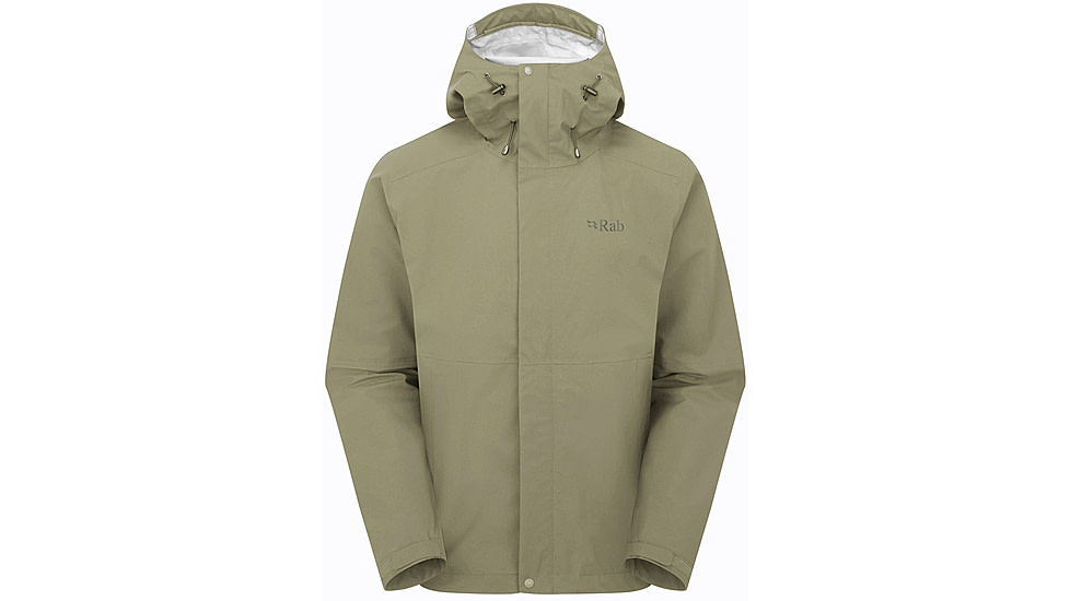 Rab Firewall Jacket - Mens, Light Khaki, Large, QWI-08-LKH-LRG