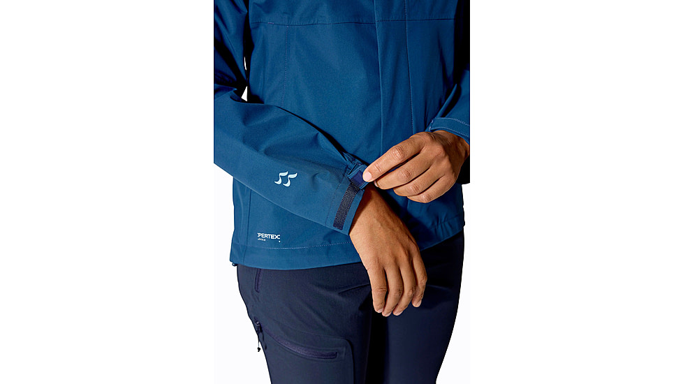 Rab Firewall Jacket - Womens, Tempest Blue, 10/Small, QWI-09-TMB-10