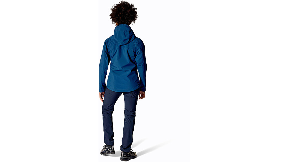 Rab Firewall Jacket - Womens, Tempest Blue, 10/Small, QWI-09-TMB-10