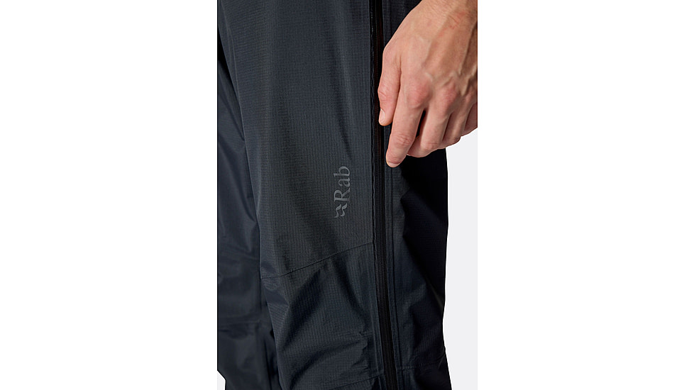 Rab Firewall Mountain Pants - Mens, Black, Medium, Long, QWG-98-BLK-MED-LG