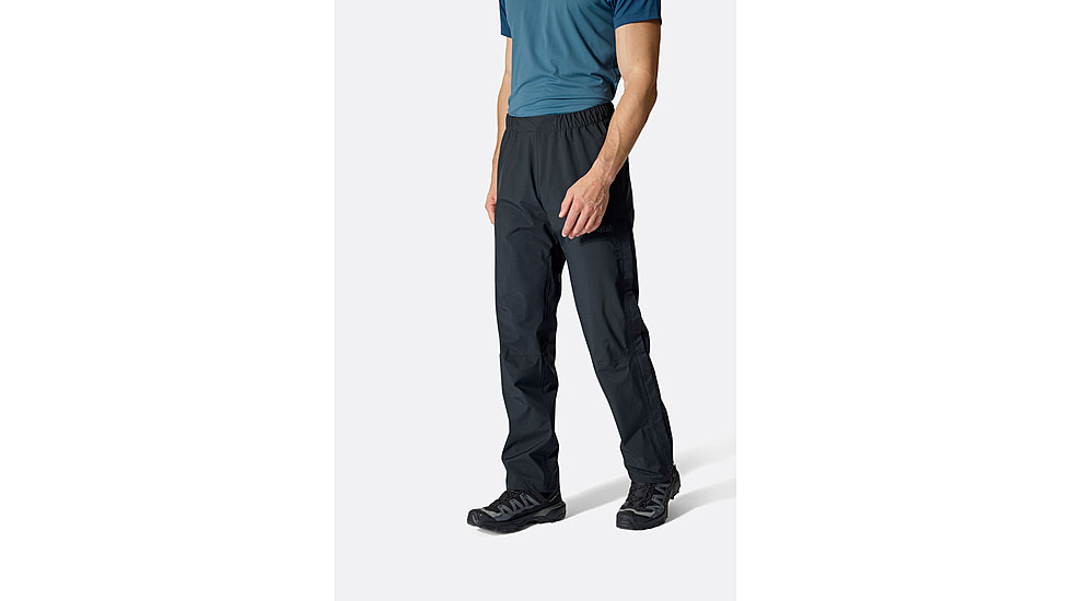Rab Firewall Pants - Mens, Black, Large, Regular, QWI-34-BLK-LRG-RG
