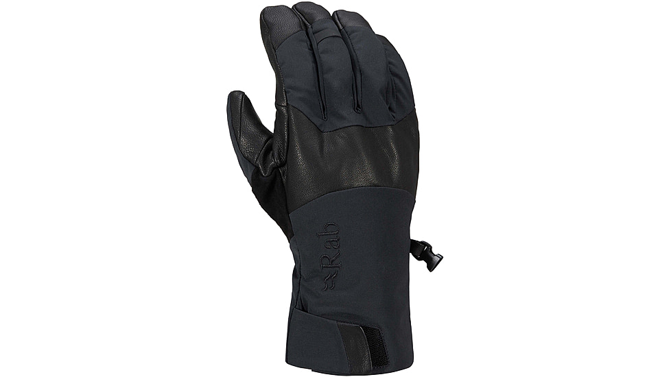 Rab Guide Lite GTX Gloves, Black, Medium, QAH-64-BLK-MED