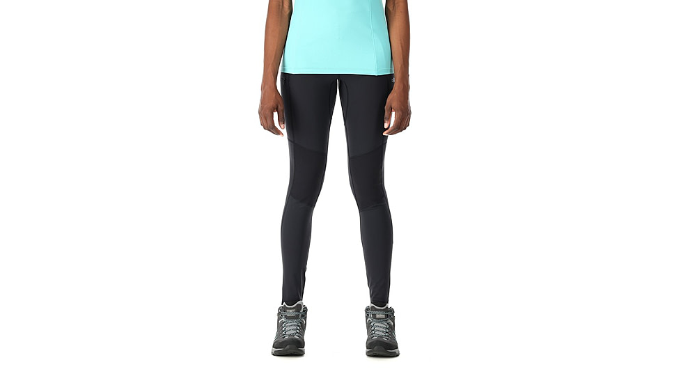 Rab Horizon Tights - Women's, 10 UK, Regular, Black, QFV-09-BLK-10
