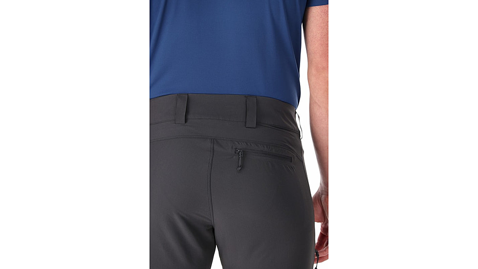 Rab Incline Light Shorts - Mens, Anthracite, 32, 10 in, QFV-07-ANT-32-10